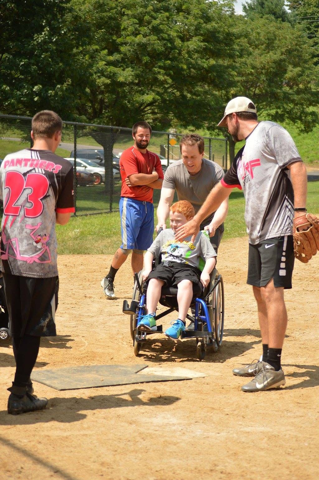 Inclusive baseball game highlight