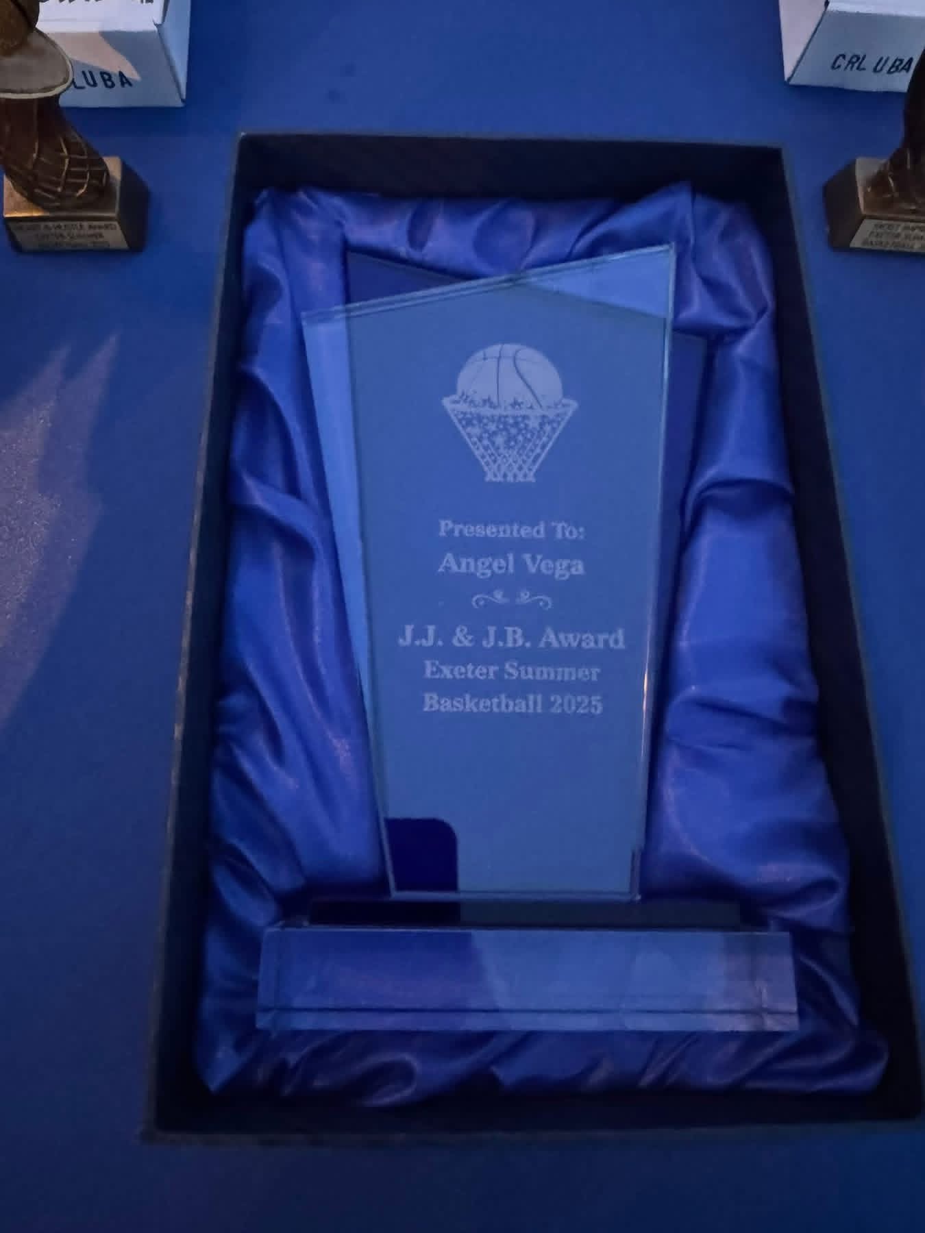 Josh Brown and Jordan Jermacans Memorial Trophy